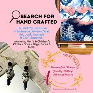 Search Hand Crafted Brand Jewelry, Digital Art, Junk Journals, & Craft supplies
